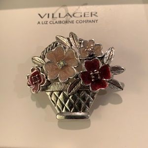 Liz Claiborne vintage brooch
